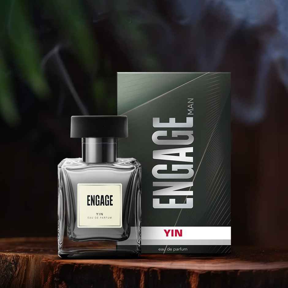 Engage Yin Eau De Parfum for Man | Fresh Bergamot Patchouli | Long Lasting Perfume