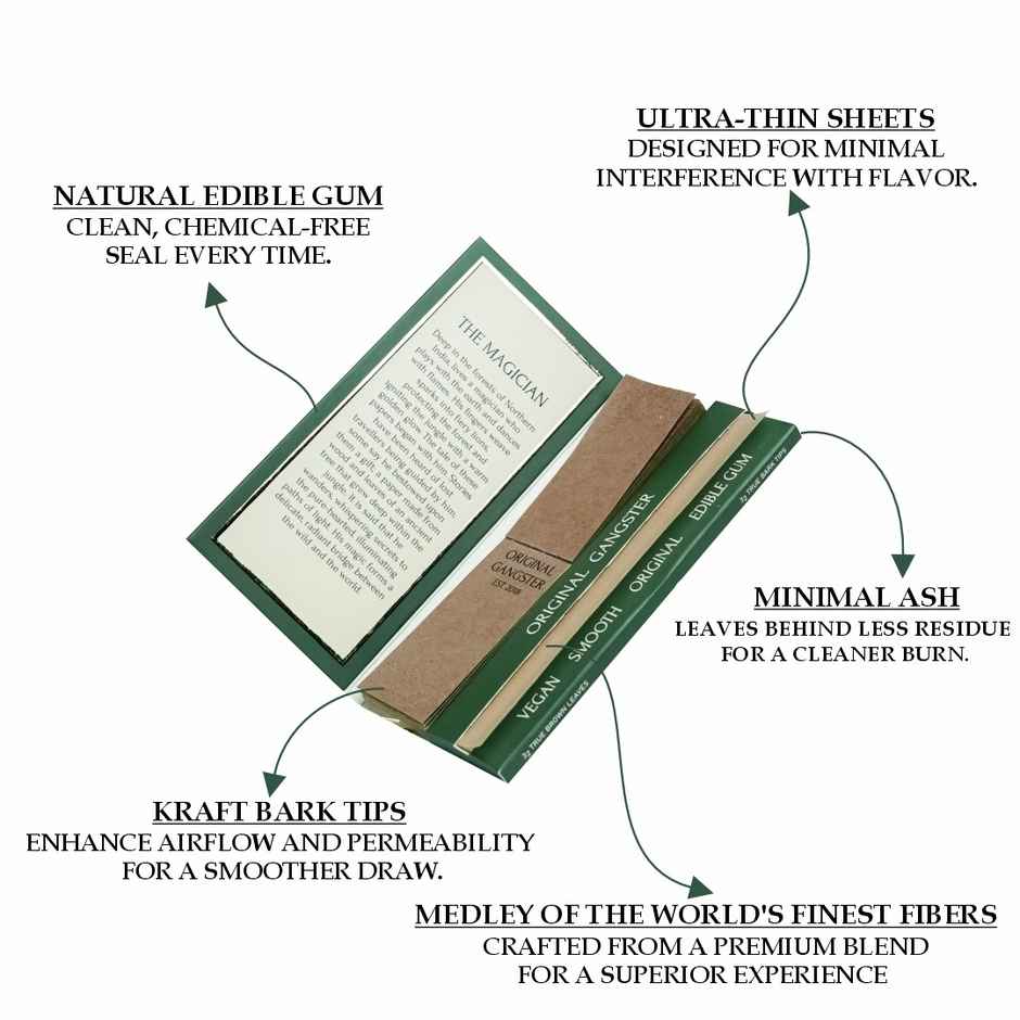 ORIGINAL GANGSTER Leaves With Brown Bark Tips | Original Brown