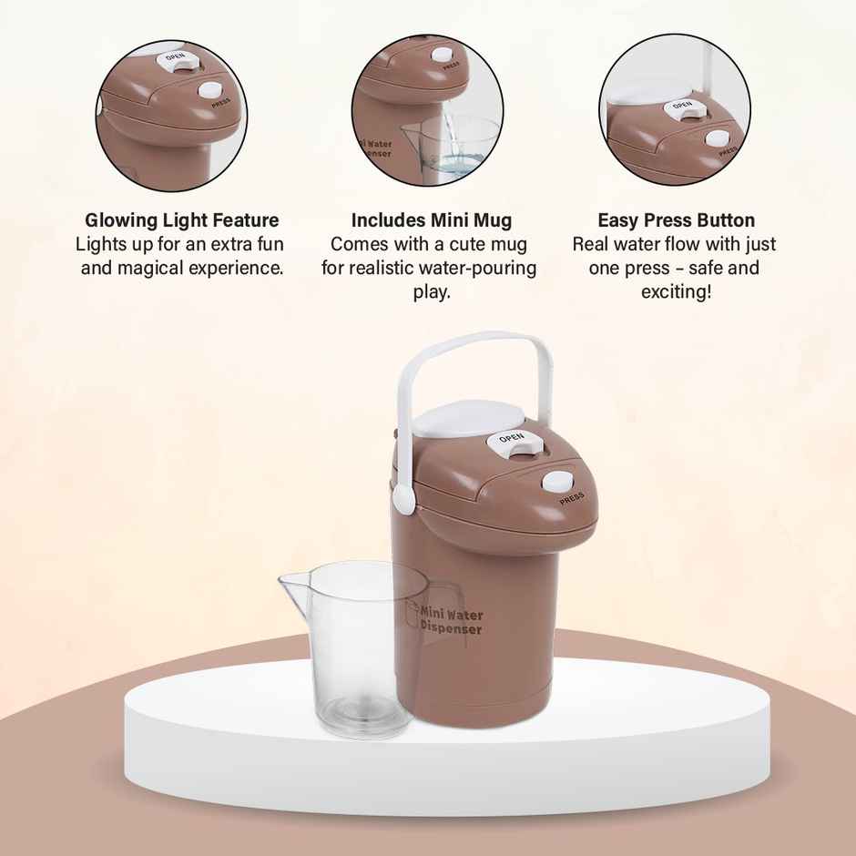 Anz Toy Brown Mini Water Dispenser Ph 9415
