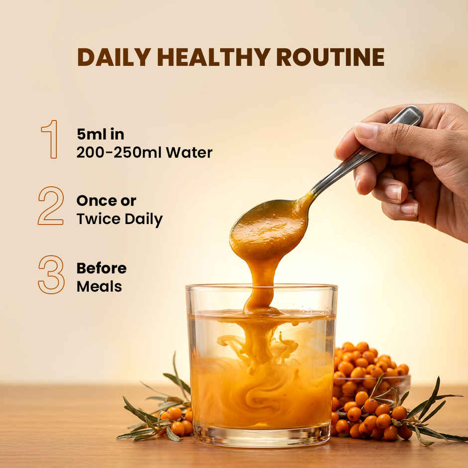 Wow Life Science Himalayan Sea Buckthorn Berry Pulp Concentrate
