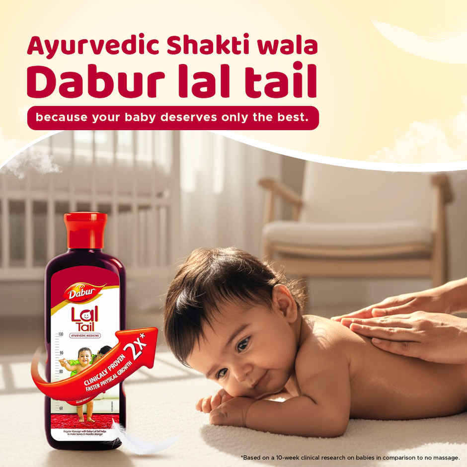 Dabur Lal Tail - Ayurvedic Baby Oil