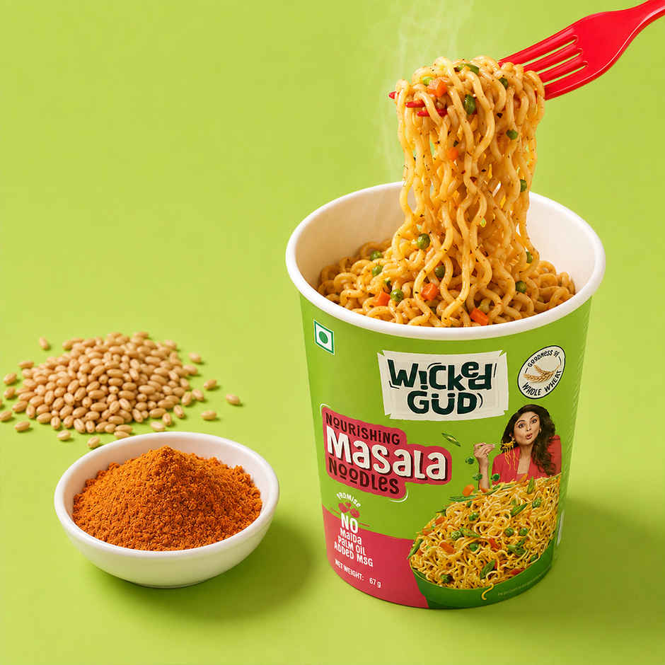 Wickedgud Nourishing Masala cup noodles