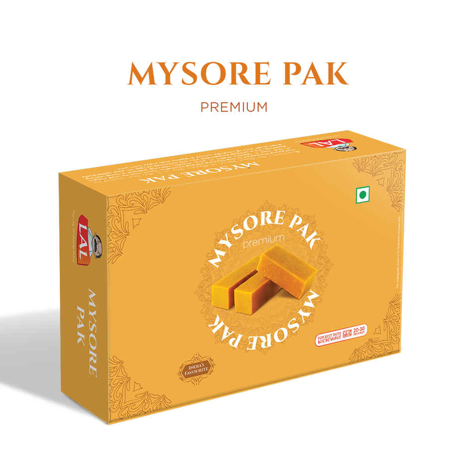 Lal Mysore Pak | Sweet & Delicious