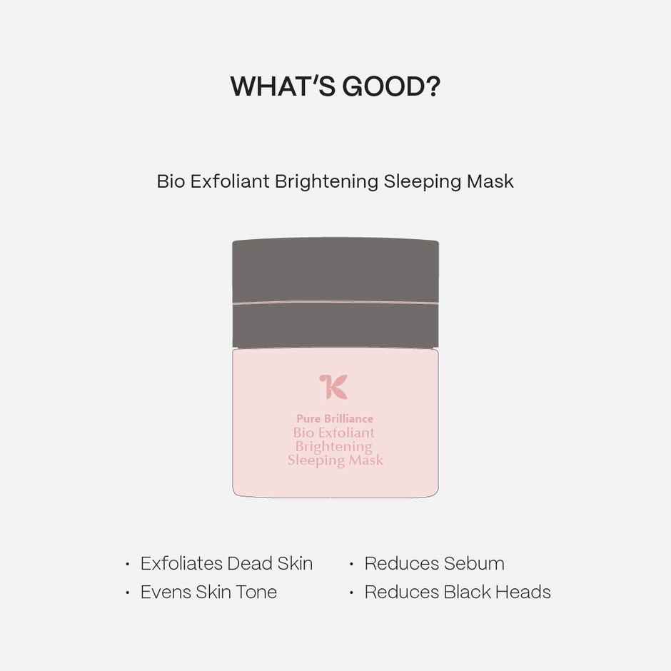 Truekind Bio Exfoliant Brightening Sleeping Mask
