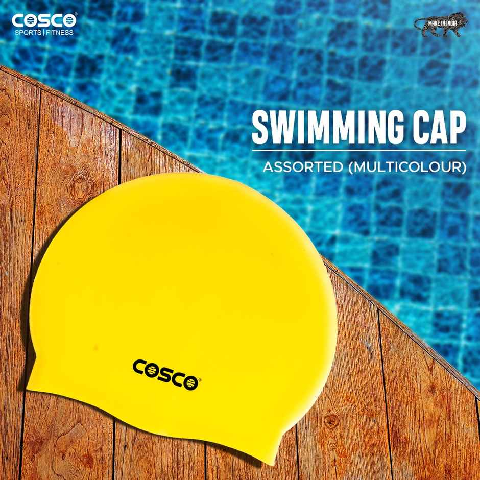 Cosco Swimming Cap (Colour May Vary)