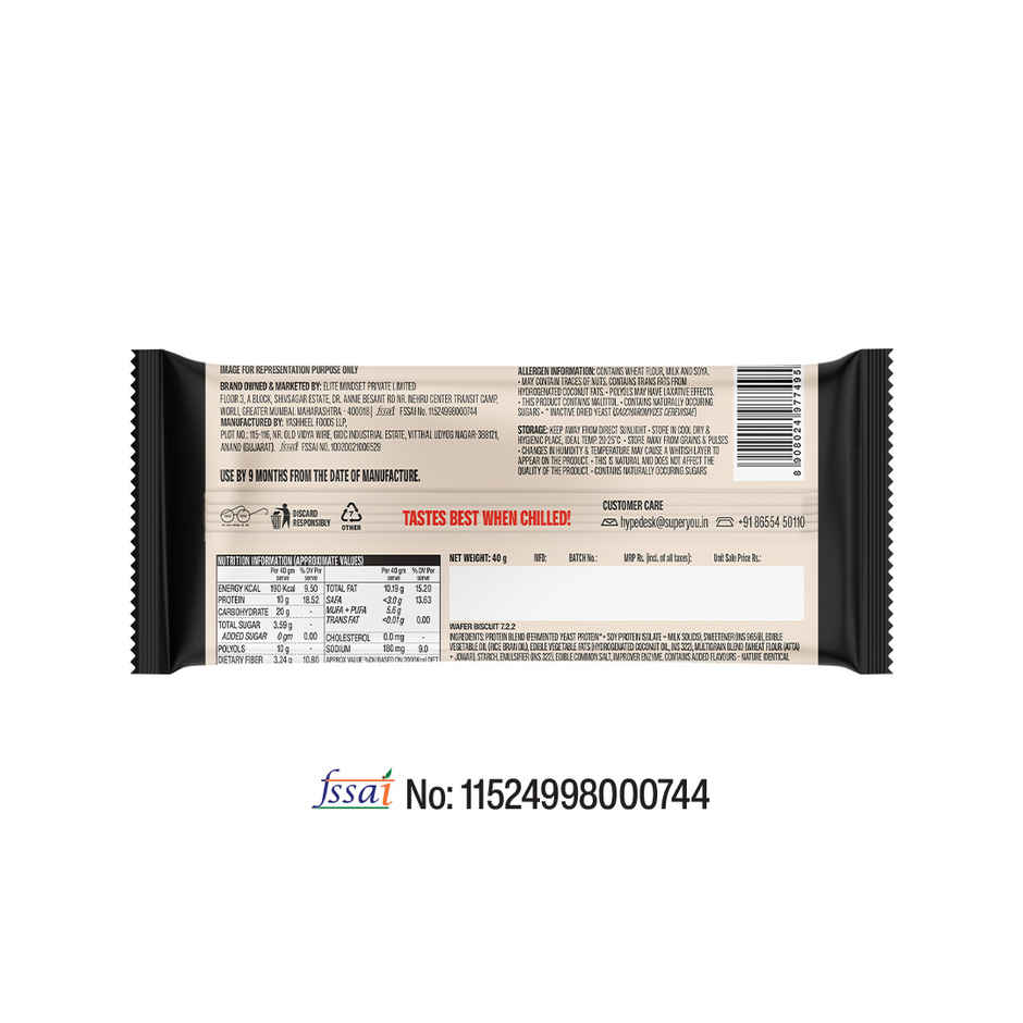 Superyou Cookies & Cream Protein Bar Combo  