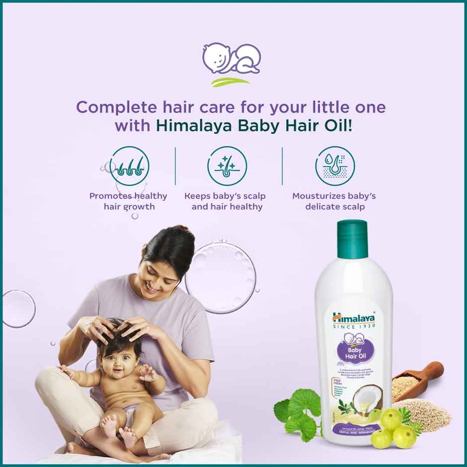 Himalaya Wellness Company Baby Hair Oil