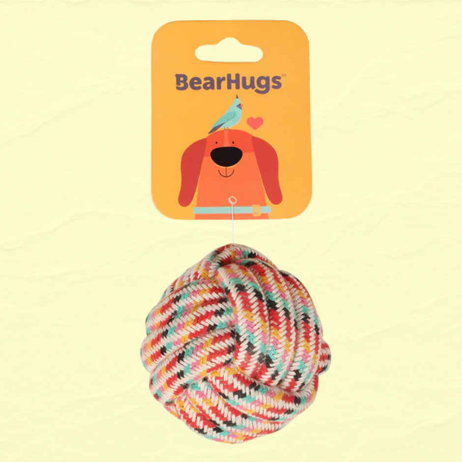 Bearhugs Rope Ball Dog Toy