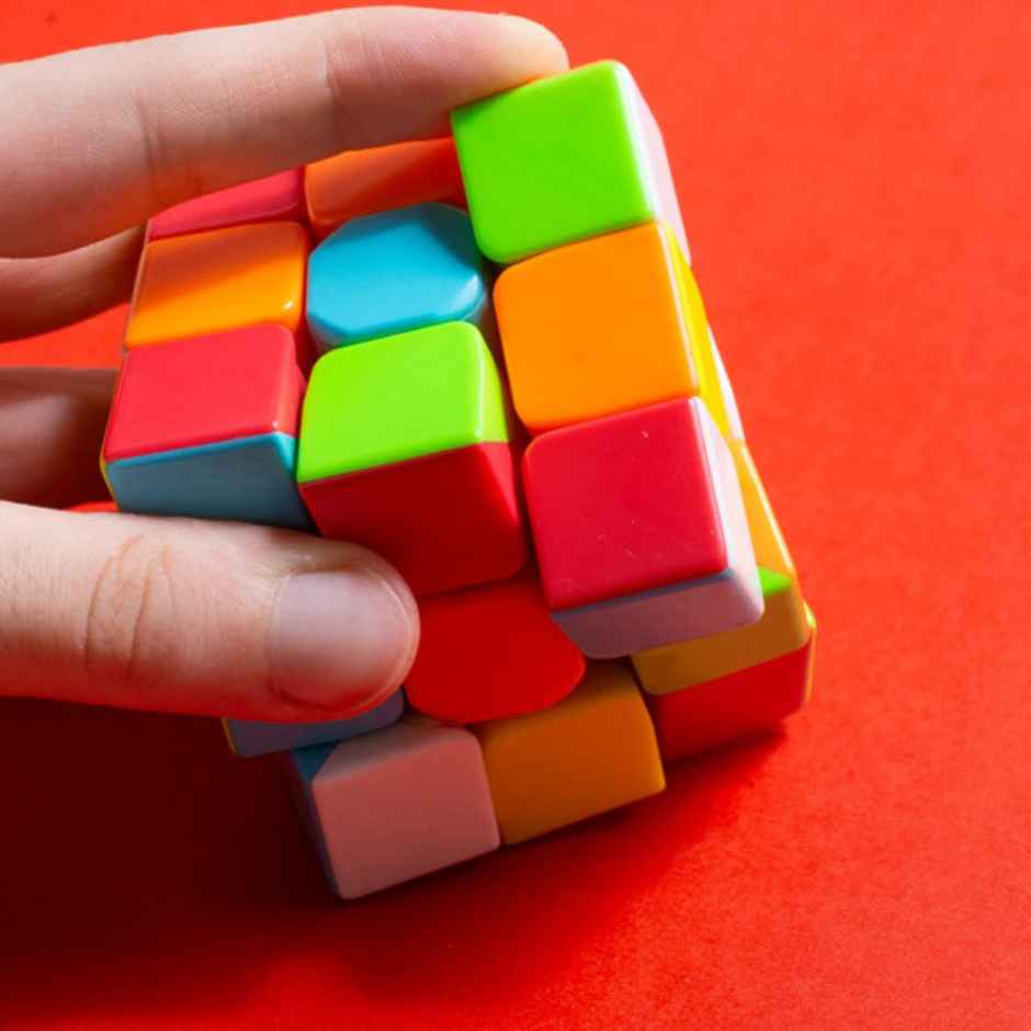 Apex 3x3 Magic Puzzle Cube | Speed Cube Brain Teaser | Educational Toy