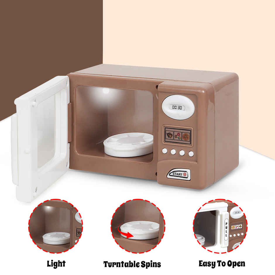 Anz Toy Brown Microwave Oven Ph 9411
