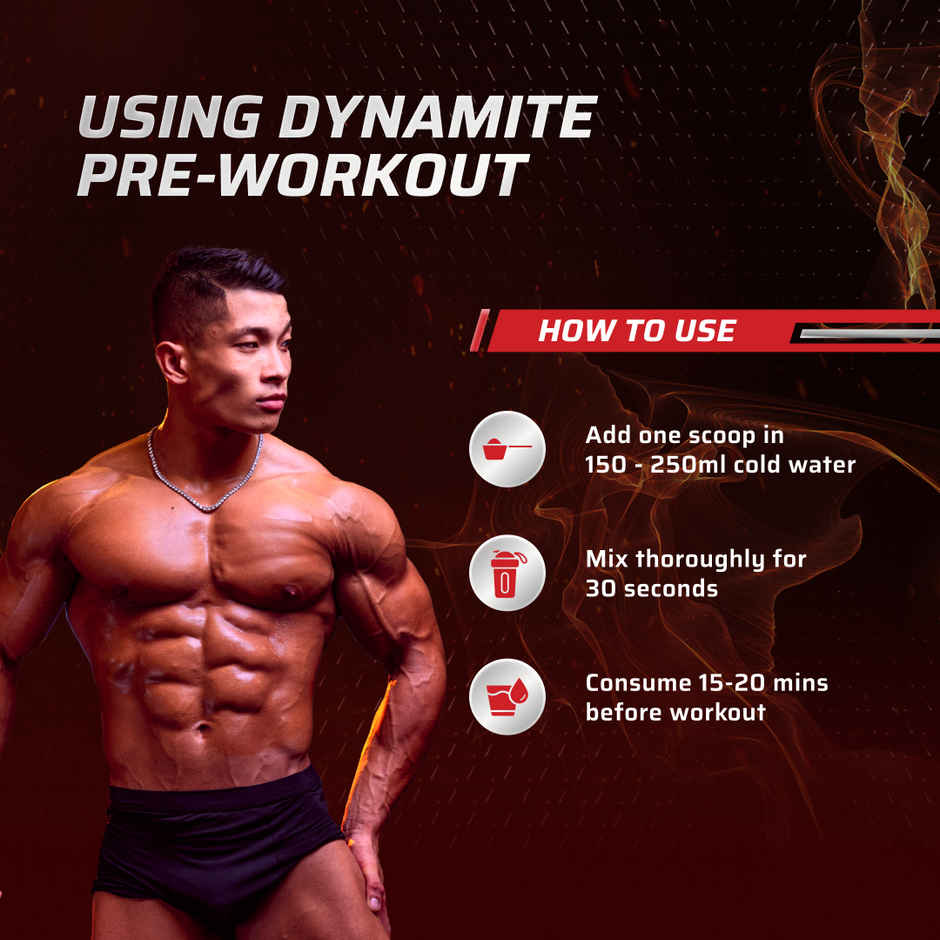 Dynamite Pre-Workout (15 Servings) Valencia Orange