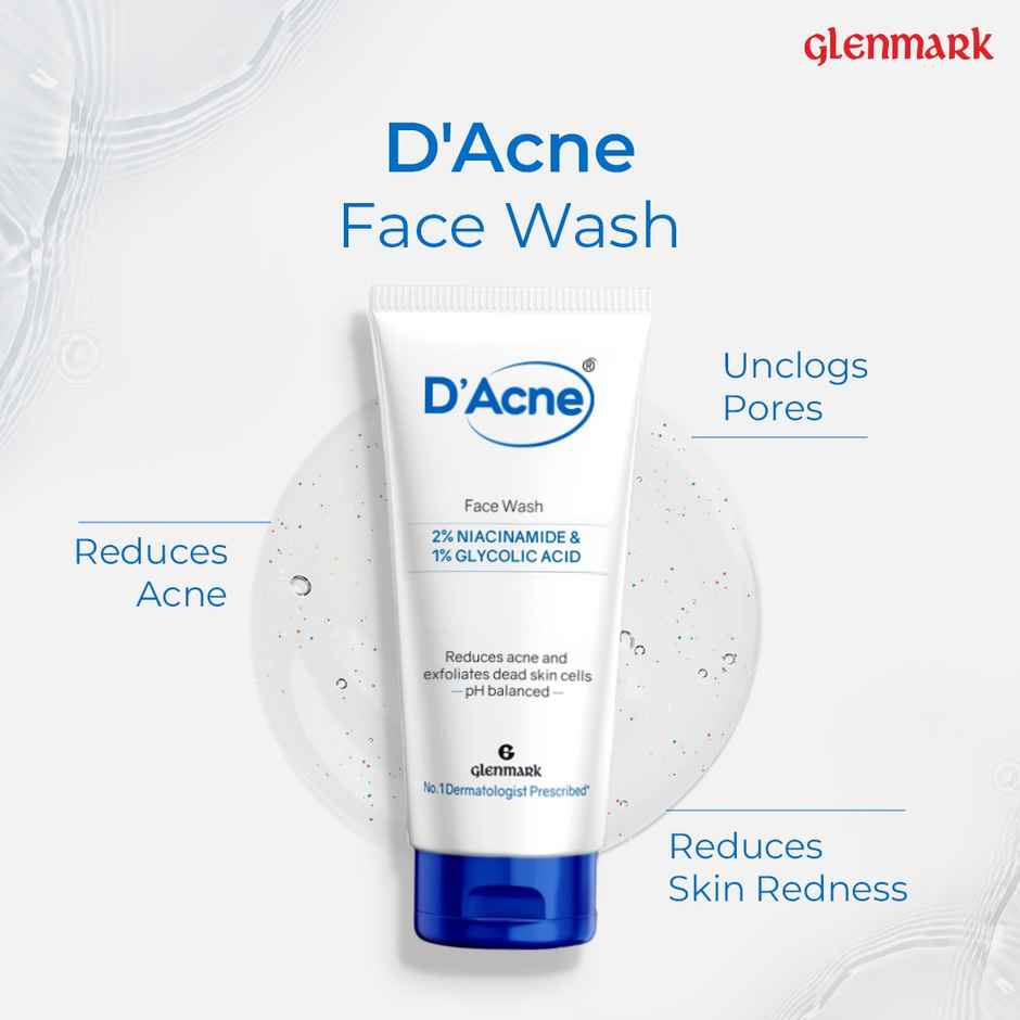 D'Acne Soft Face Wash Unclogs Pores And Prevents Pimples