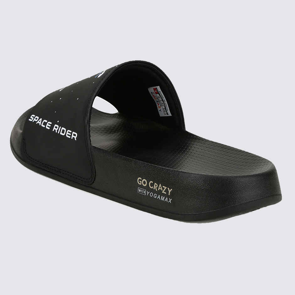 Campus Men's Space Rider Slides | Black | UK6