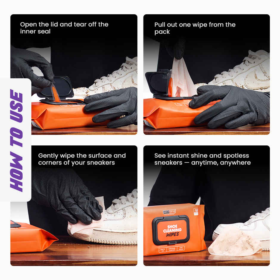 Sneakare Multipack Shoe Cleaning Wipes