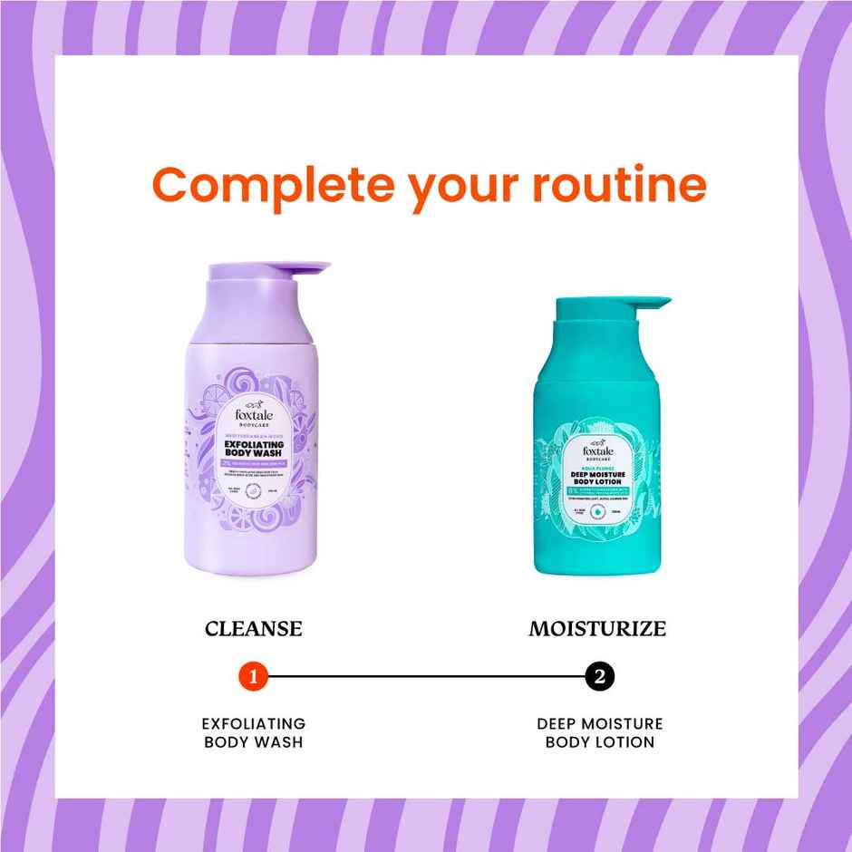 Foxtale 2% Salicylic Acid Exfoliating Body Wash 250 ml