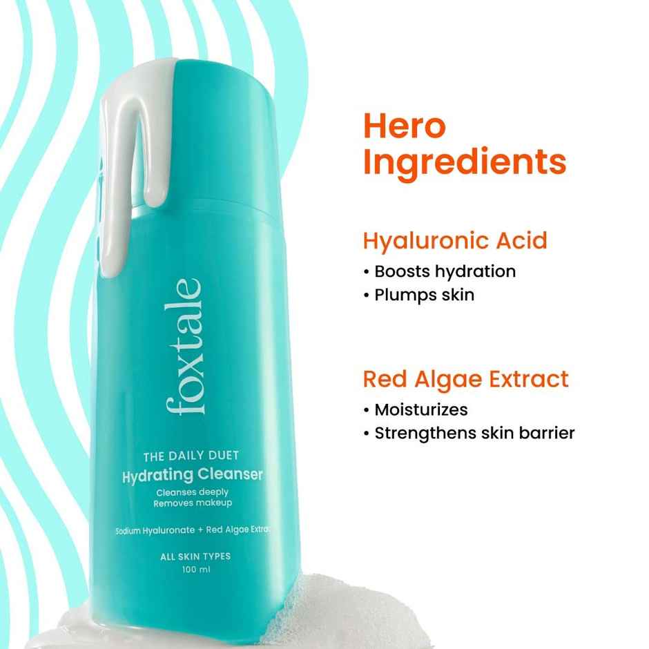 Foxtale Gentle Hydrating Cleanser/ Face Wash Combo  