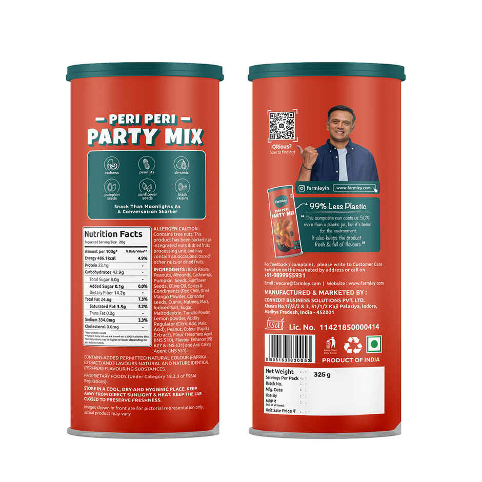 Farmley Snack Trail Mix (Peri Peri Party Mix