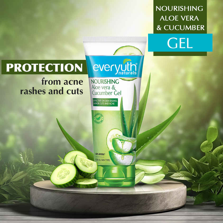 Everyuth Naturals Nourishing Aloe Vera & Cucumber Gel