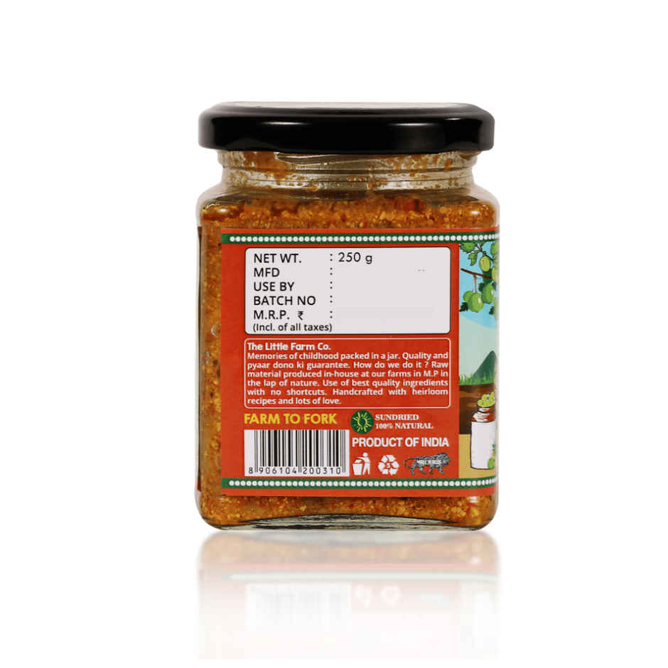 The Little Farm Co. Amla Pickle | Achaar | No added preservatives