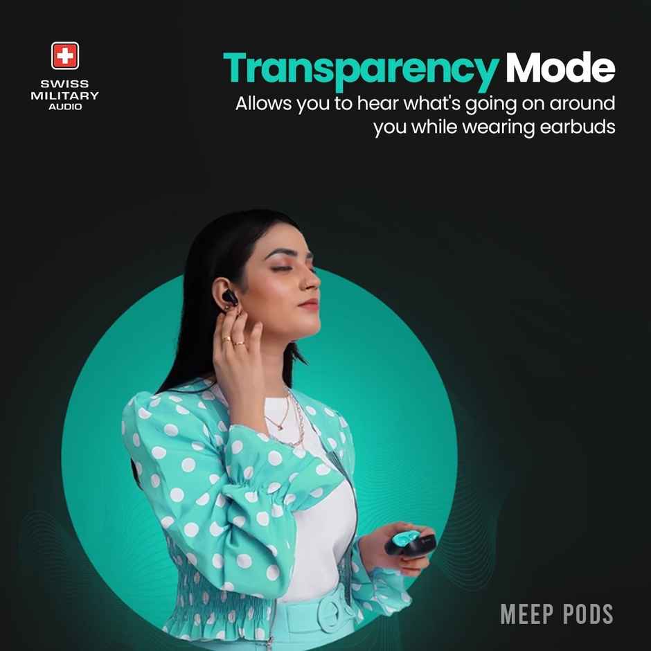 Swiss Military Audio Earbuds - Meep | Blue
