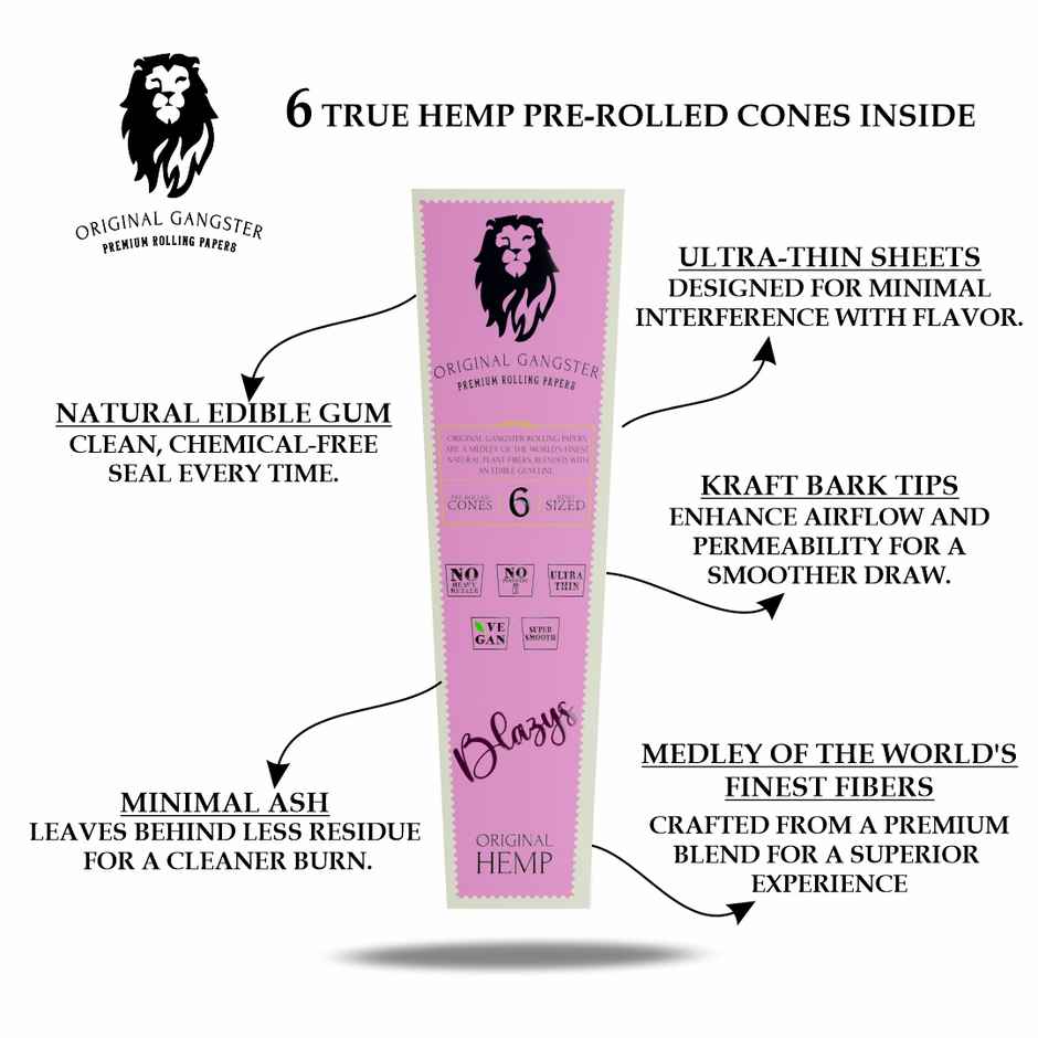 ORIGINAL GANGSTER Cones | Original Hemp
