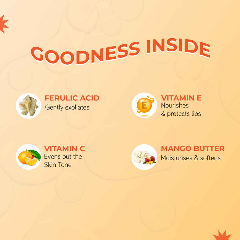 Moody Vitamin C Brightening Lip Scrub Balm