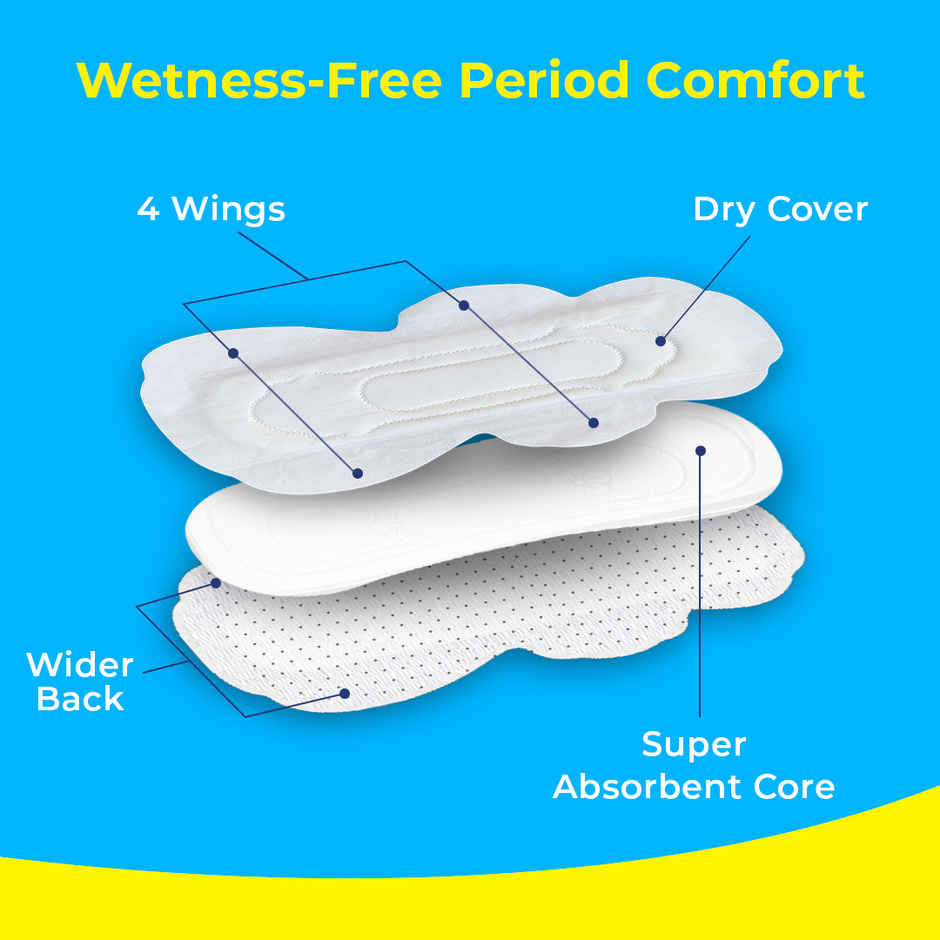Paree Dry Comfort XL Sanitary Pads | 40 pcs