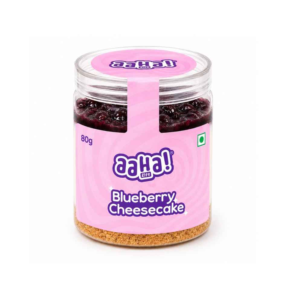 Aaha Blueberry Cheesecake | Creamy Berry Delight | Sweet Treat