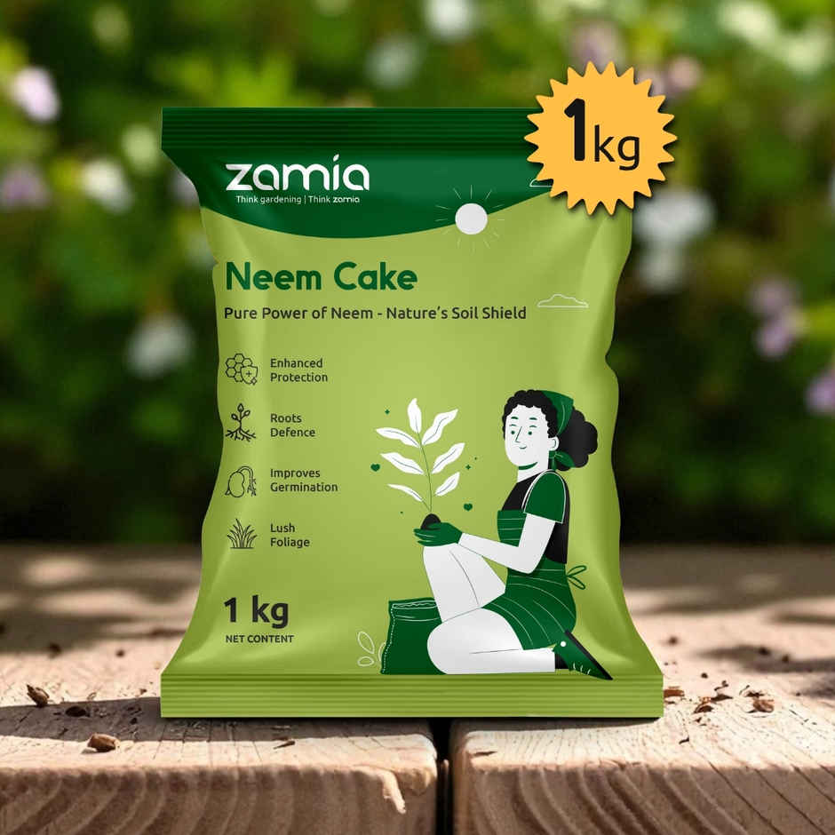 Zamia Neem Cake Powder | Organic Fertilizer & Soil Conditioner | By Nurturing Green