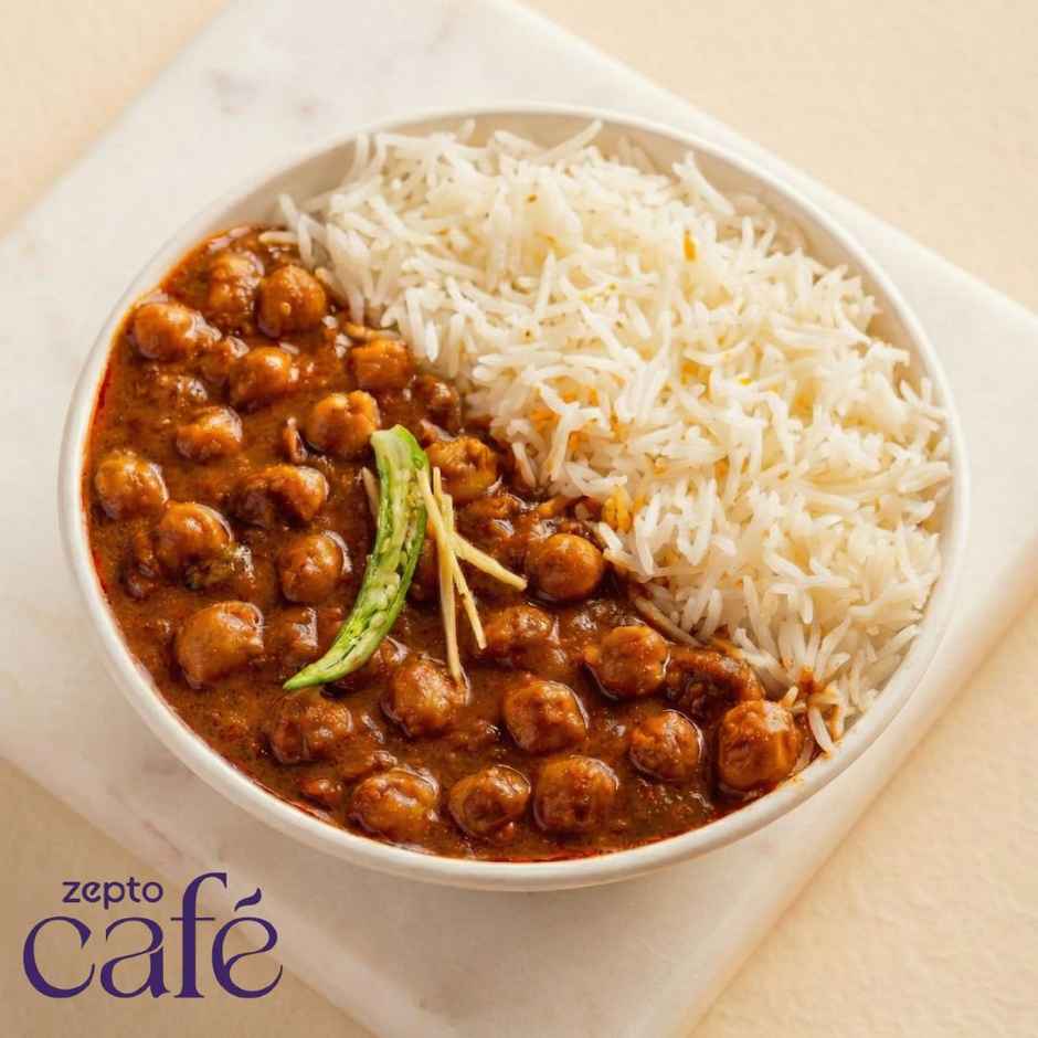 Chole & Rice + Angoori Gulab Jamun