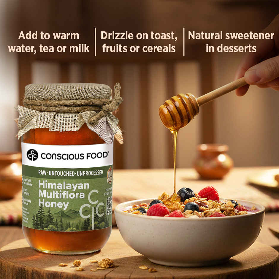 Conscious Food Himalayan Multiflora Honey