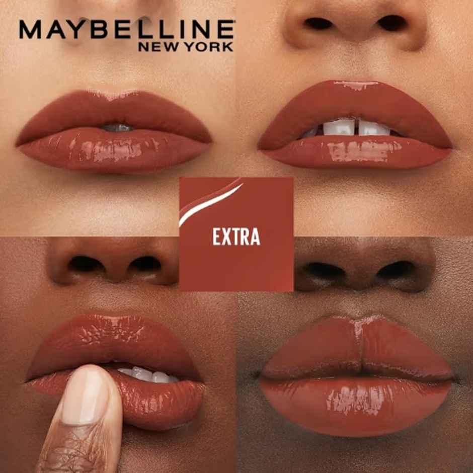 Maybelline Superstay Vinyl Ink Liquid Lipstick | Extra | 16 HRs | Enriched With Vitamin E & Aloe