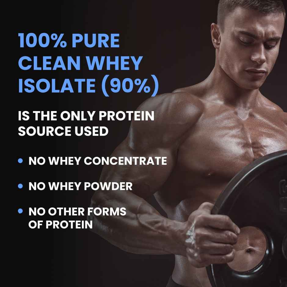 Carbamide Forte Whey Protein Isolate Absolutely Pure Protein Powder Vanilla Flavour