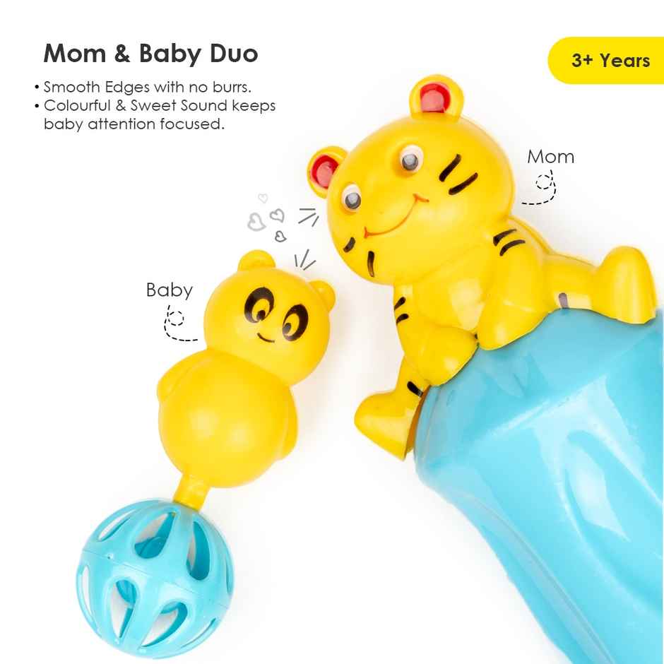 Ratna's 2 In 1 Mom & Baby Rattle