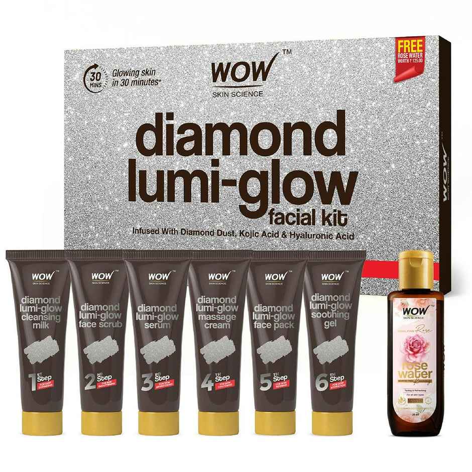 Wow Skin Science Diamond Lumi-Glow Facial Kit