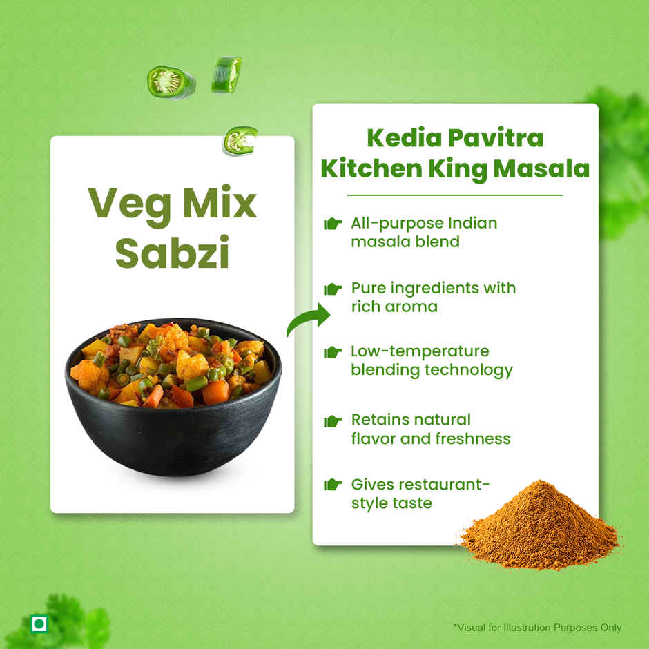 Kedia Pavitra Kitchen King Masala With Rich Aroma & Flavour