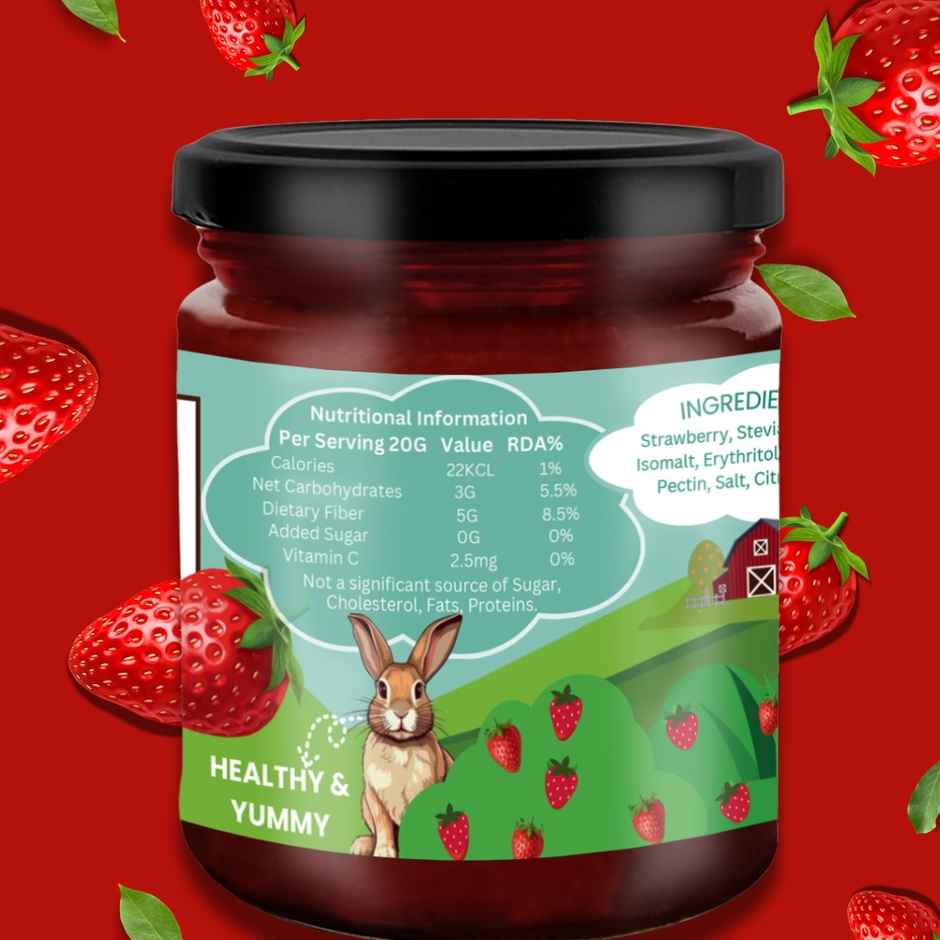 Vistevia Kids Strawberry Jam