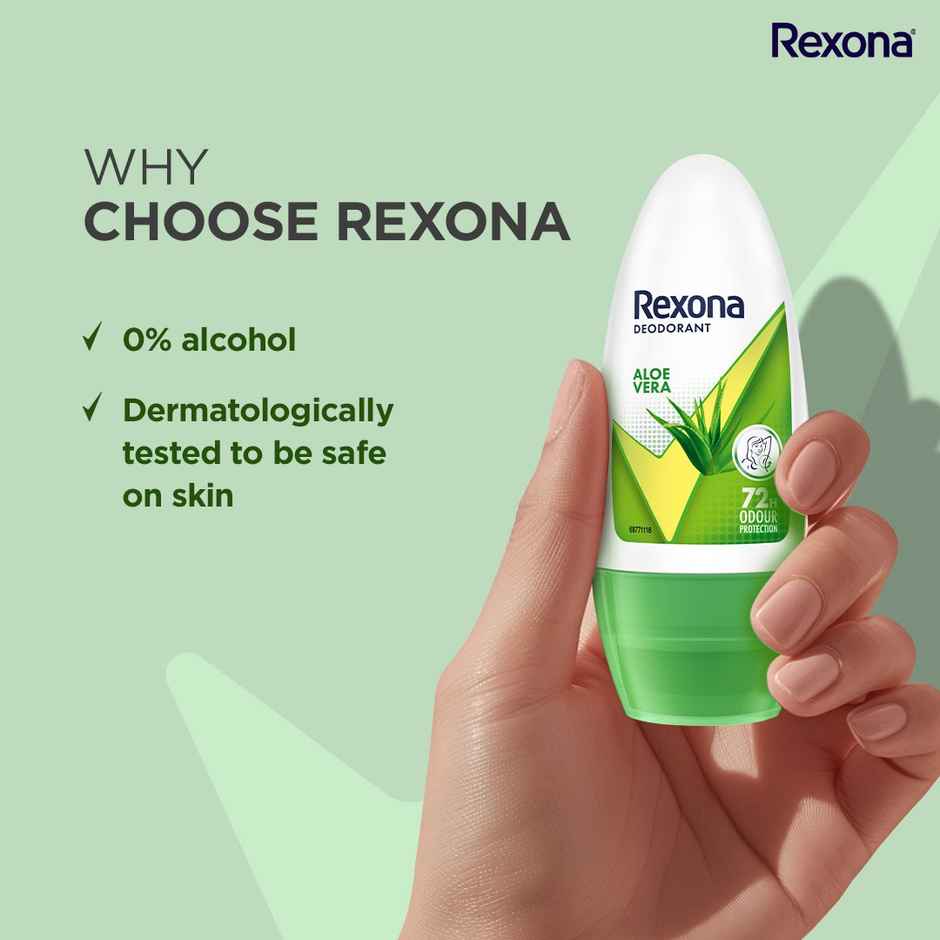 Rexona Aloe Vera Underarm Roll On Deodorant For Women Combo