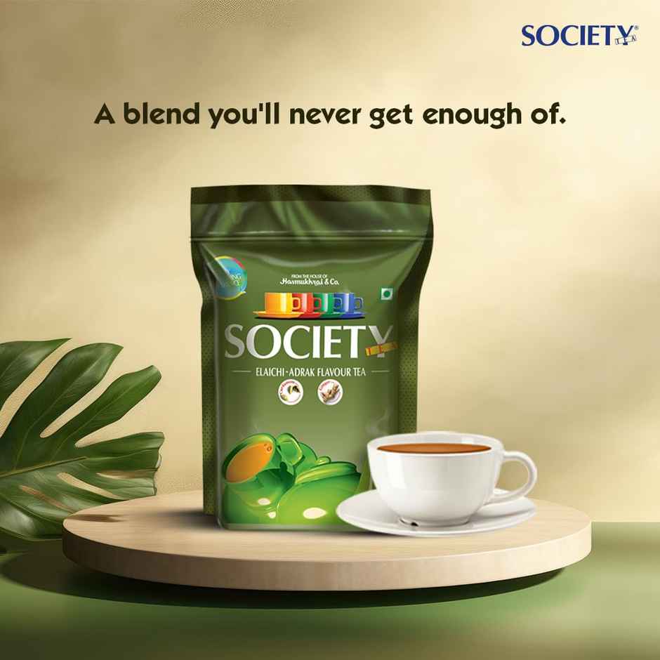 Society Elaichi-Adrak Flavour Tea Pouch