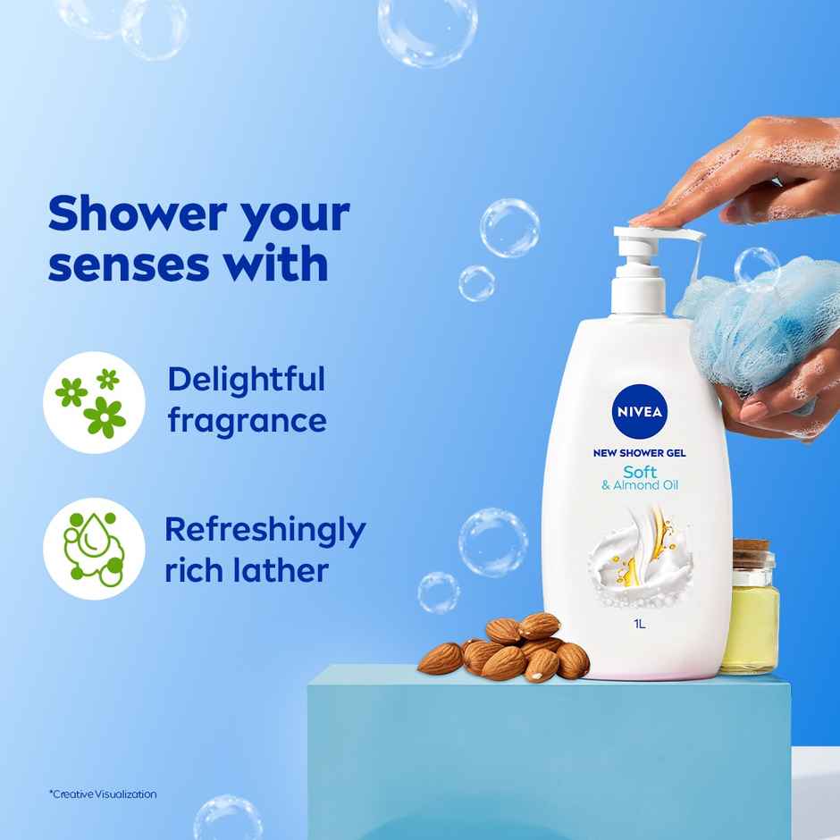 Nivea Shower Gel Soft And Almond Oil