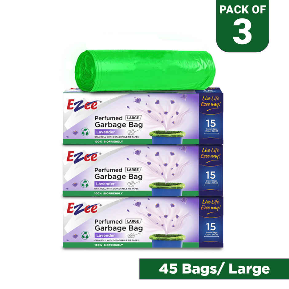 EZEE Lavender Fragrance Garbage Bag - Biofriendly | Large