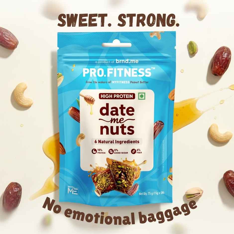 PRO.FITNESS Date Me Nuts - Dates | Almonds | Cashews | Pistachios | Honey
