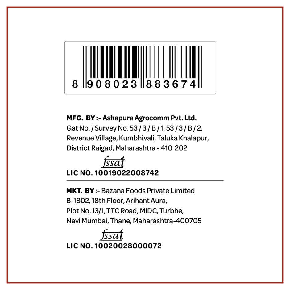 Bazana Crunchy California Walnut | Omega-3 rich | Brain & Heart Wellness