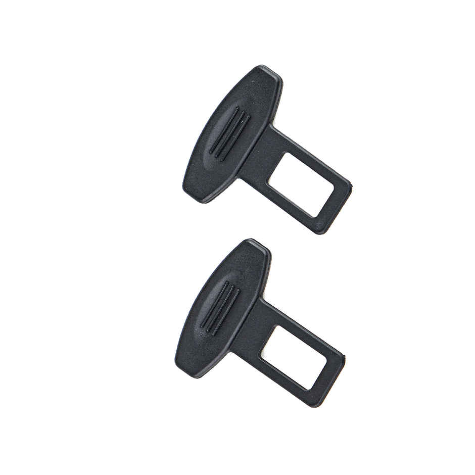 Potauto Car Seat Belt Buckle | Anti-Sound Replacement Button | Universal & Easy Installation