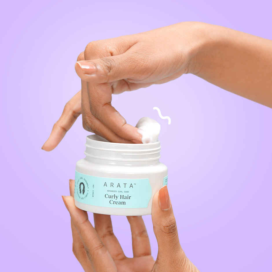 Arata Curl Hair Cream (Anti-Frizz & Moisture Locking)