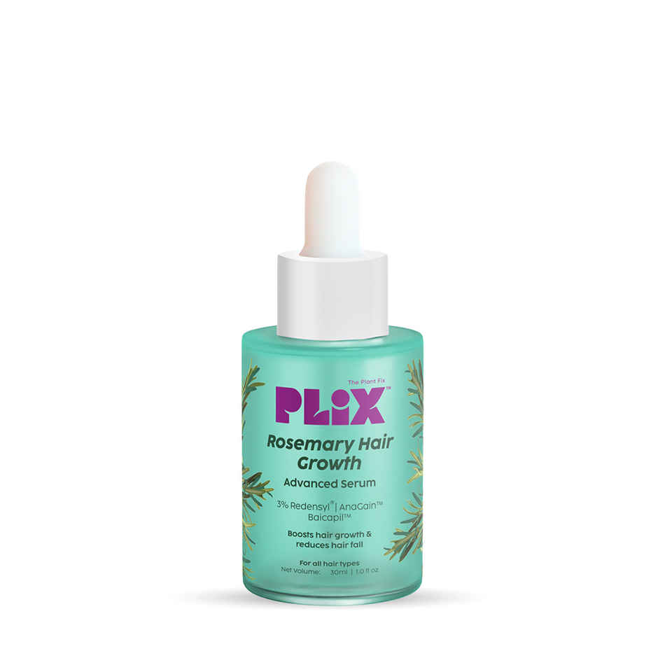 Plix The Plant Fix Rosemary Advanced Hair Growth Serum, Reduces Hair Fall & Promotes Hair Growth