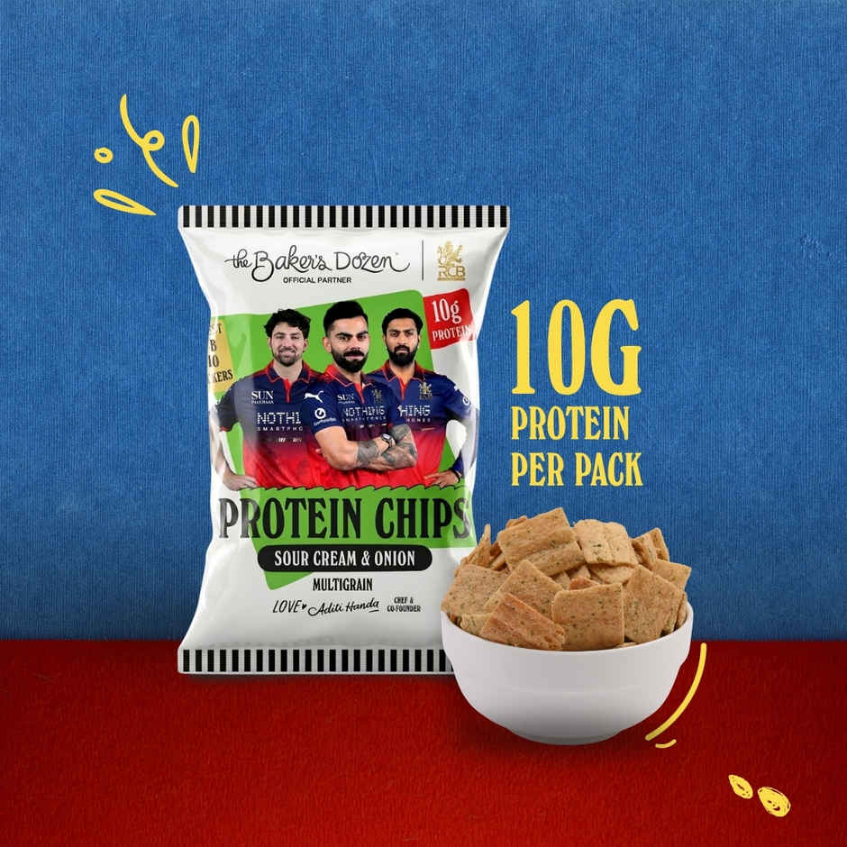 The Baker's Dozen Protein Chips - Sour Cream & Onion