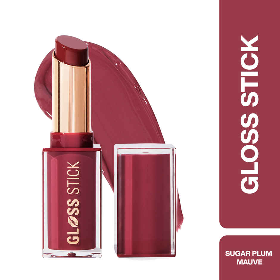 Makeup Revolution Pout Lip Gloss Lipstick | Sugar Plum Mauve