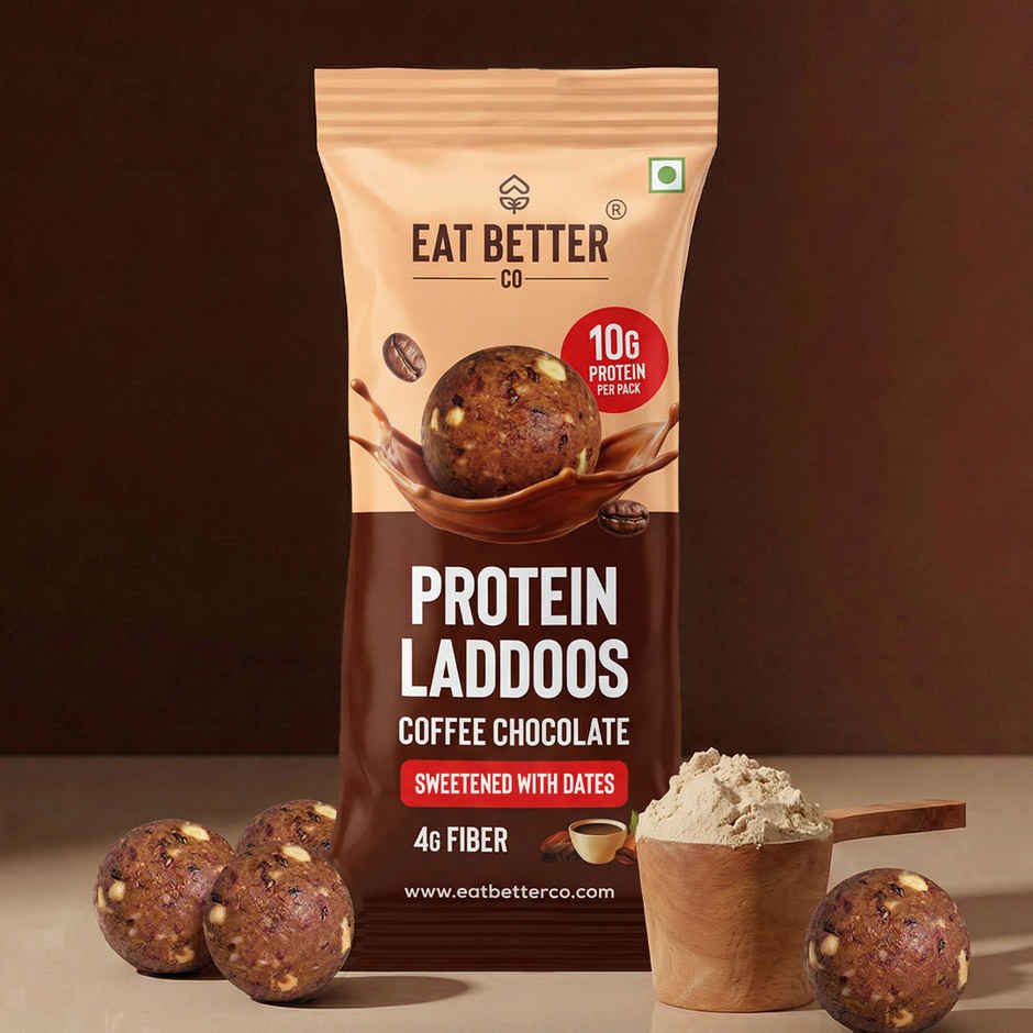 Protein Laddu Coffee Chocolate | 10g Protein