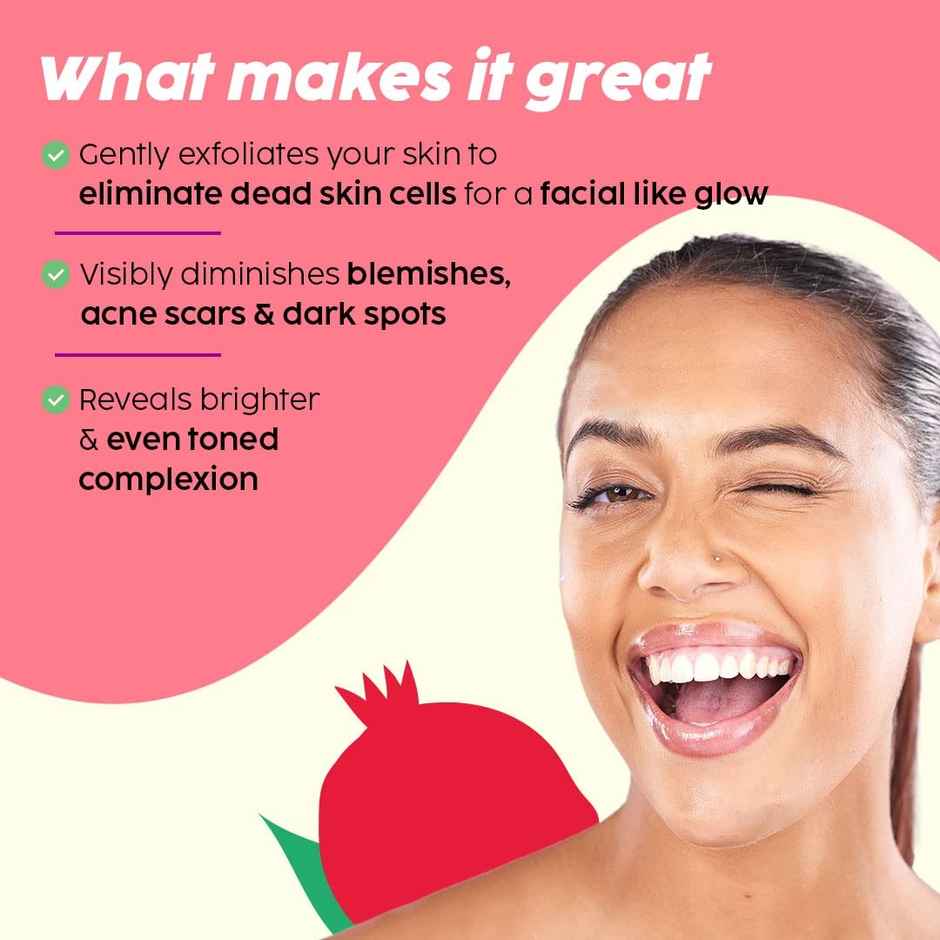 Plix The Plant Fix Pomegranate Peeling Potion With 25% AHA+ 2% BHA + 5% PHA